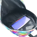 High quality reversible magic sequin backpack bag rainbow DIY large capacity school backpack for kid bag